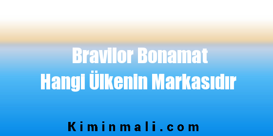 Bravilor Bonamat Hangi Ülkenin Markasıdır