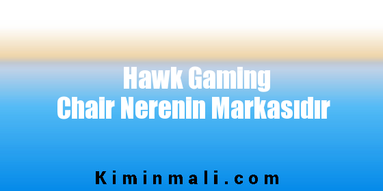 Hawk Gaming Chair Nerenin Markasıdır