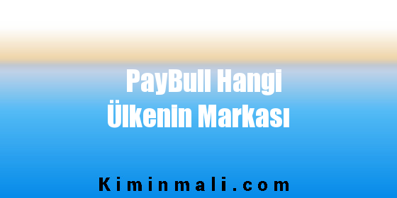 PayBull Hangi Ülkenin Markası