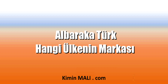Albaraka Türk Hangi Ülkenin Markası
