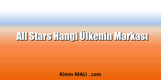 All Stars Hangi Ülkenin Markası Public Domain - CC0