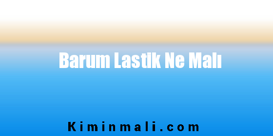 Barum Lastik Ne Malı