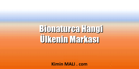 Bionaturca Hangi Ülkenin Markası Public Domain - CC0