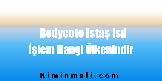 Bodycote Istaş Isıl İşlem Hangi Ülkenindir