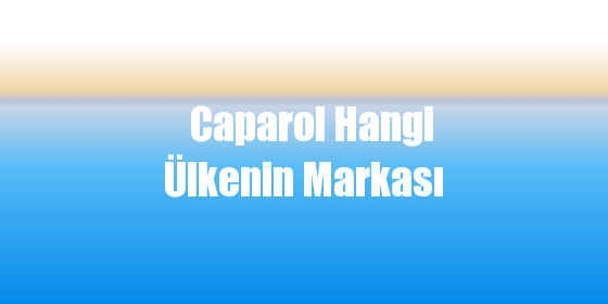 Caparol Hangi Ülkenin Markası