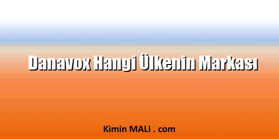 Danavox Hangi Ülkenin Markası Public Domain - CC0