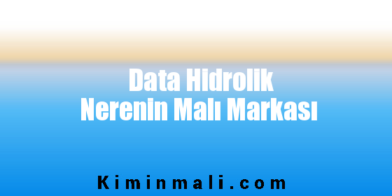 Data Hidrolik Nerenin Malı Markası