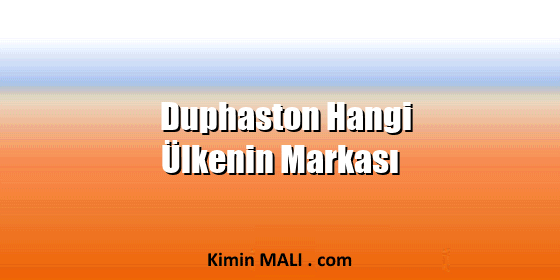 Duphaston Hangi Ülkenin Markası Public Domain - CC0