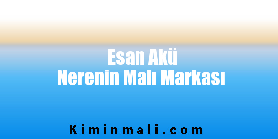 Esan Akü Nerenin Malı Markası