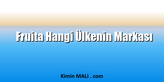 Fruita Hangi Ülkenin Markası. Public Domain - CC0