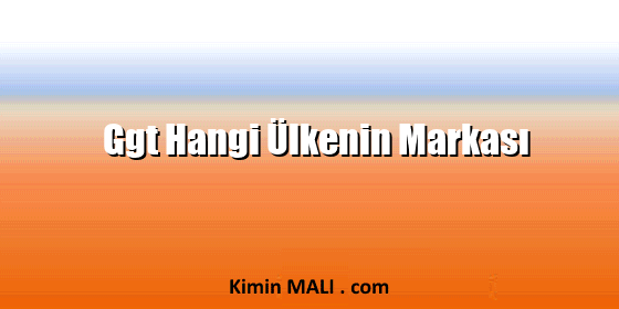 Ggt Hangi Ülkenin Markası. Public Domain - CC0