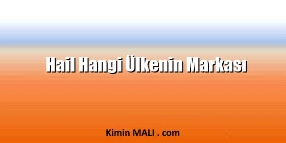 Hail Hangi Ülkenin Markası. Public Domain - CC0
