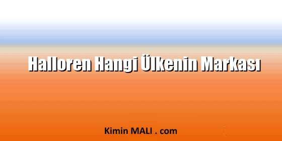 Halloren Hangi Ülkenin Markası. Public Domain - CC0