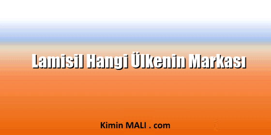 Lamisil Hangi Ülkenin Markası Public Domain - CC0