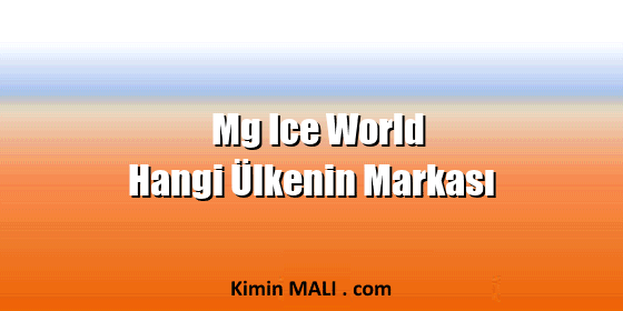 Mg Ice World Hangi Ülkenin Markası Public Domain - CC0