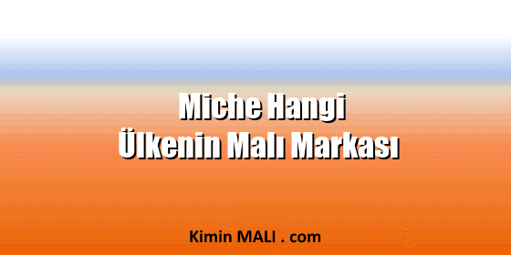 Miche Hangi Ülkenin Malı Markası. Public Domain - CC0