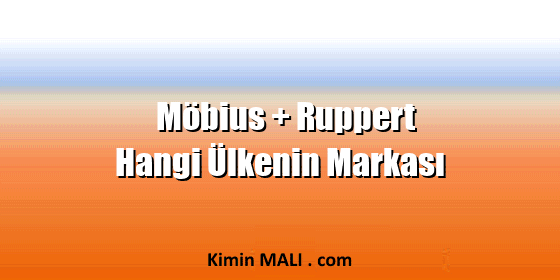 Möbius + Ruppert Hangi Ülkenin Markası Möbius + Ruppert Hangi Ülkenin Markası Public Domain - CC0