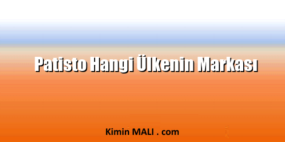 Patisto Hangi Ülkenin Markası. Public Domain - CC0