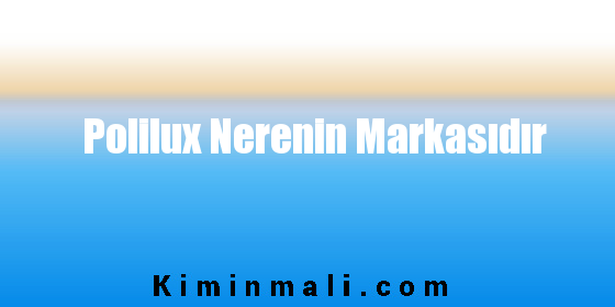 Polilux Nerenin Markasıdır