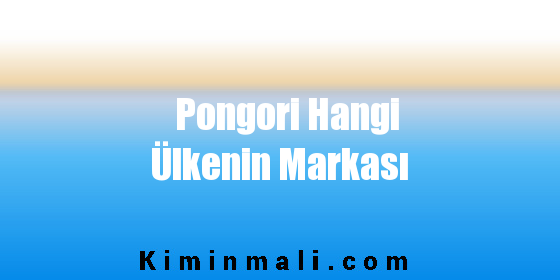 Pongori Hangi Ülkenin Markası