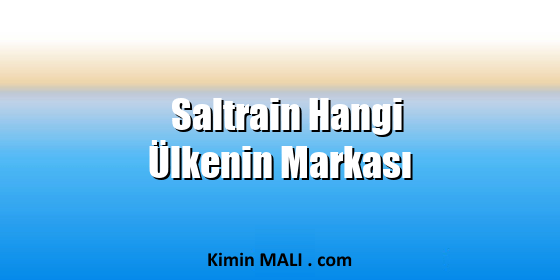 Saltrain Hangi Ülkenin Markası. Public Domain - CC0