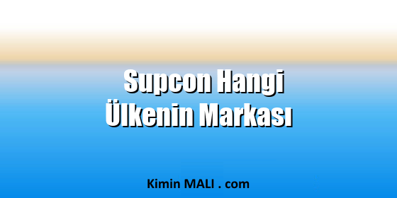 Supcon Hangi Ülkenin Markası Public Domain - CC0