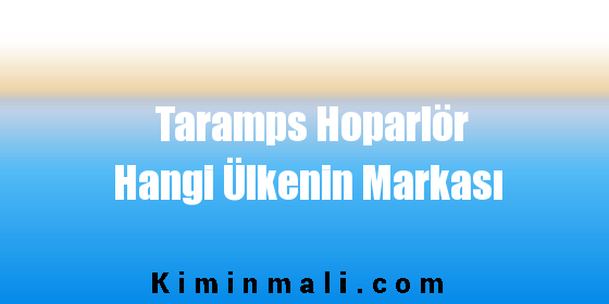 Taramps Hoparlör Hangi Ülkenin Markası