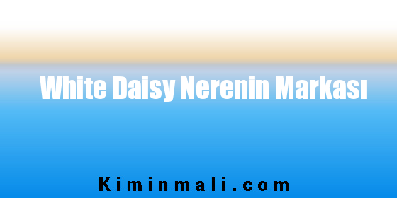 White Daisy Nerenin Markası