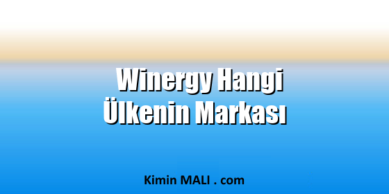 Winergy Hangi Ülkenin Markası. Public Domain - CC0
