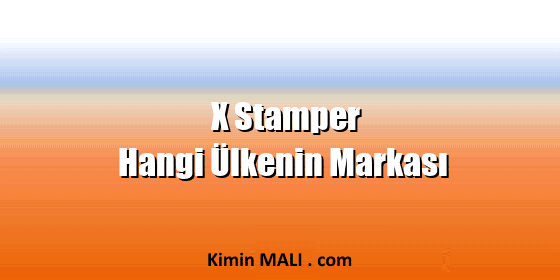 X Stamper Hangi Ülkenin Markası Public Domain - CC0